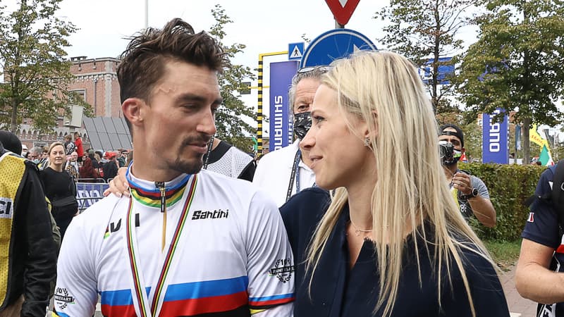 Julian Alaphilippe et Marion Rousse 1234118