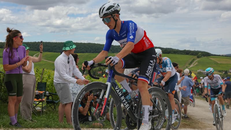 Paul Lapeira lors de la 11e etape du Tour de France 2024 1901664 1