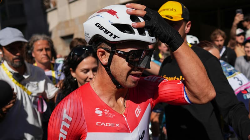 Dylan Groenewegen a remporte au sprint la sixieme etape du Tour de France le 04 04 2024 1897699