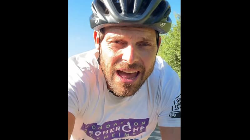 Frederic de Lanouvelle sur son velo 2115674