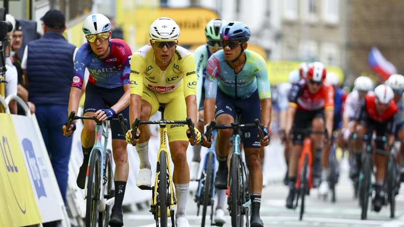 Jasper Philipsen a l arrivee de la deuxieme etape du Tour de France le 5 juillet 2025 2108125
