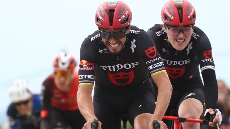 Julian Alaphilippe sous les couleurs de l equipe Tudor le 13 mars 2025 2070208