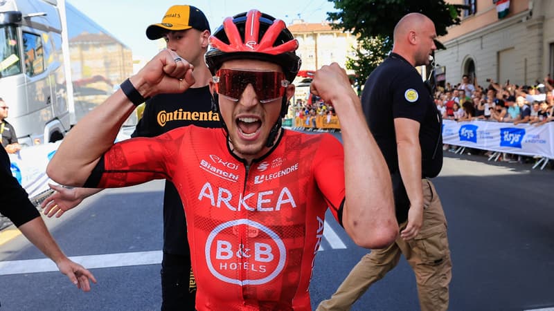 Kevin Vauquelin vainqueur sur le Tour de France le 30 juin 2024 1894658