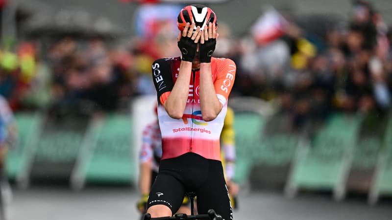 Le Neerlandais d INEOS Grenadiers Thymen Arensman vainqueur de la 19e etape du Tour de France a La Plagne 25 juillet 2025 2115846
