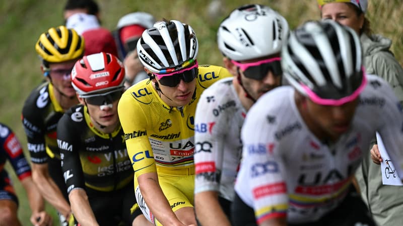 Les coureurs sur le Tour de France le 24 juillet 2025 2115702