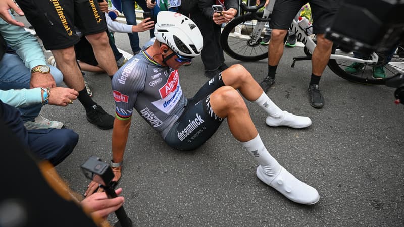 Mathieu Van Der Poel vainqueur de la 2e etape du Tour de France le 6 juillet 2025 2107927