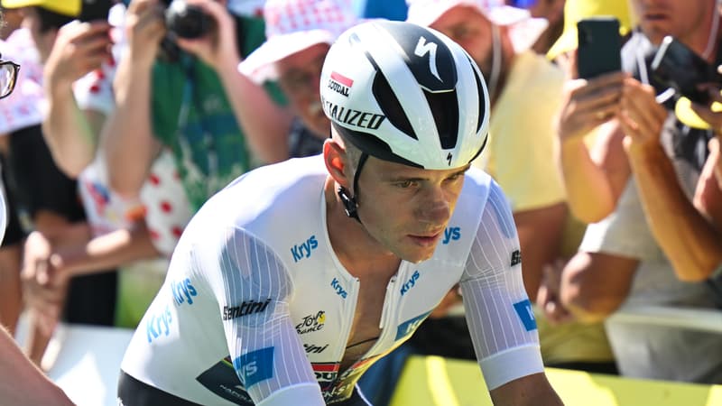 Remco Evenepoel sur le contre la montre entre Loudenvielle et Peyragudes le 18 juillet 2025 2113390