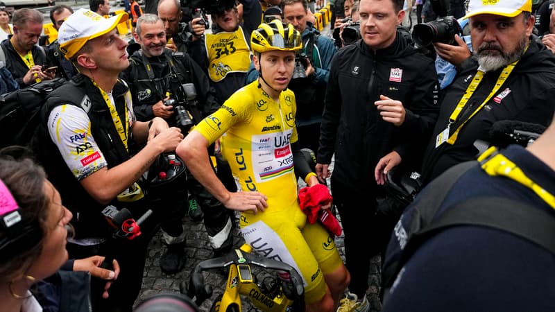Tadej Pogacar apres son sacre sur le Tour de France 2025 le 27 juillet 2025 2116603