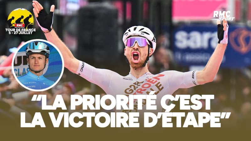 Tour de France 2025 La priorite c est la victoire d etape les ambitions de Paret Peintre chez Decathlon AG2R 2107186