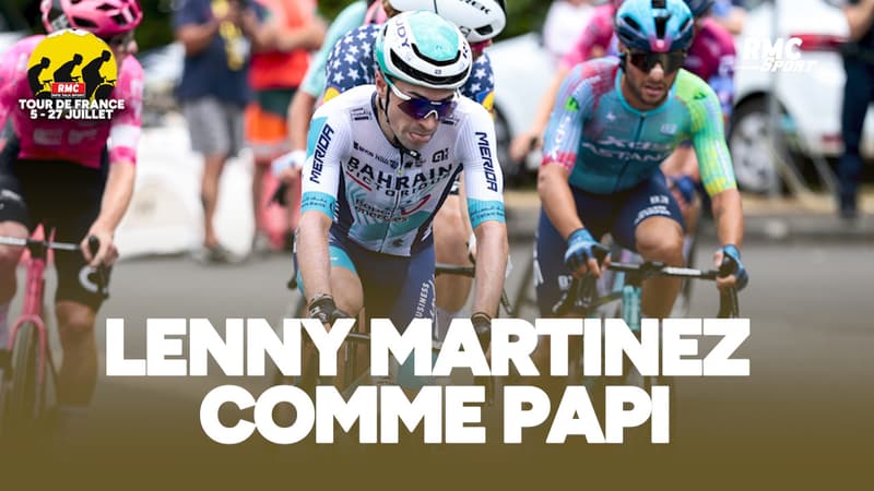 Tour de France E10 Il doit etre super heureux L Martinez recupere le maillot a pois 47 ans apres son grand pere 2111512