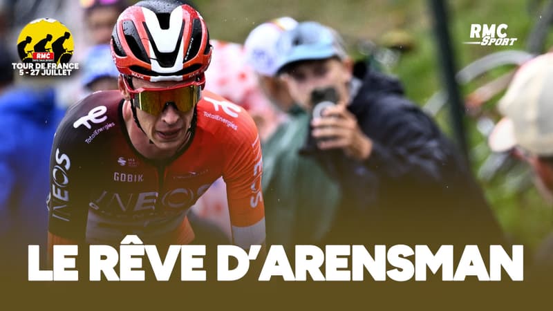 Tour de France E19 Je reve la joie d Arensman vainqueur en solitaire 2115859