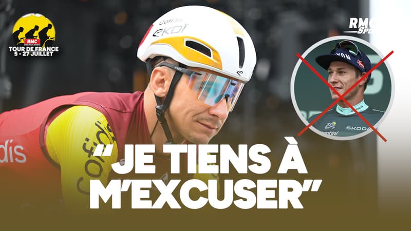 Tour de France E3 Je tiens a m excuser aupres de Philipsen Coquard bouleverse apres l abandon du maillot vert 2108401
