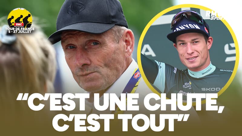 Tour de France E3 Philipsen C est une chute c est tout reagit Adrie van der Poel 2108424