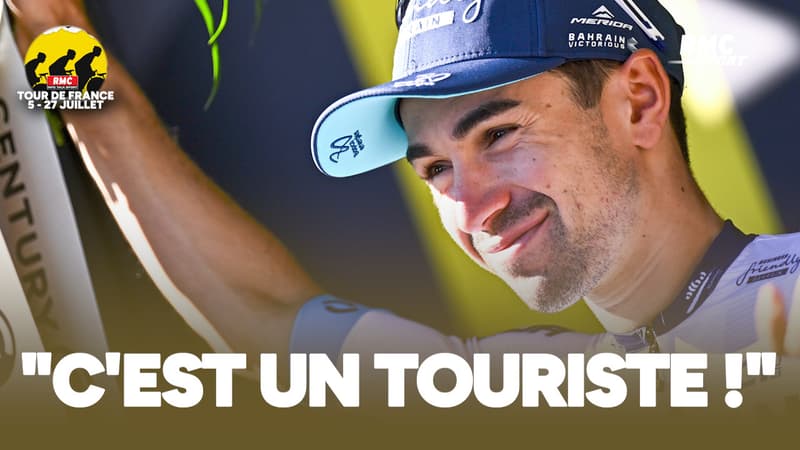 Tour de France E4 C est un touriste le coup de gueule Jerome Pineau contre l attitude de Lenny Martinez 2109050