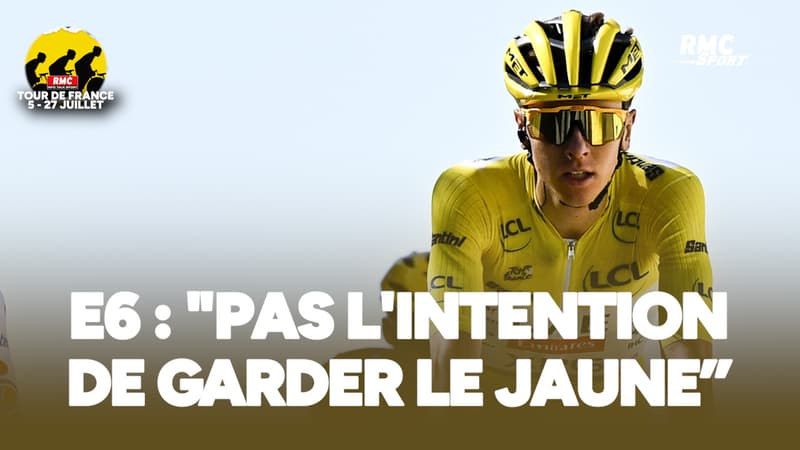Tour de France E6 Pogacar perd le jaune Gianetti en sourit presque 2110013