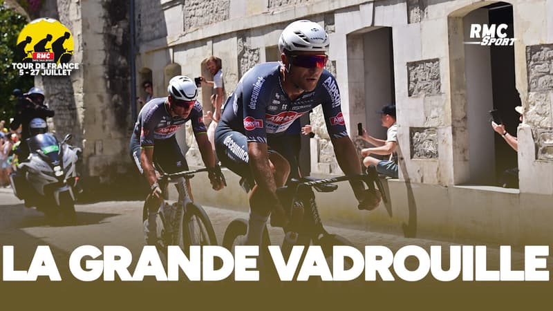 Tour de France E9 Les 2 coureurs Total nous ont donne l idee le manager de Van der Poel explique son echappee 2111073