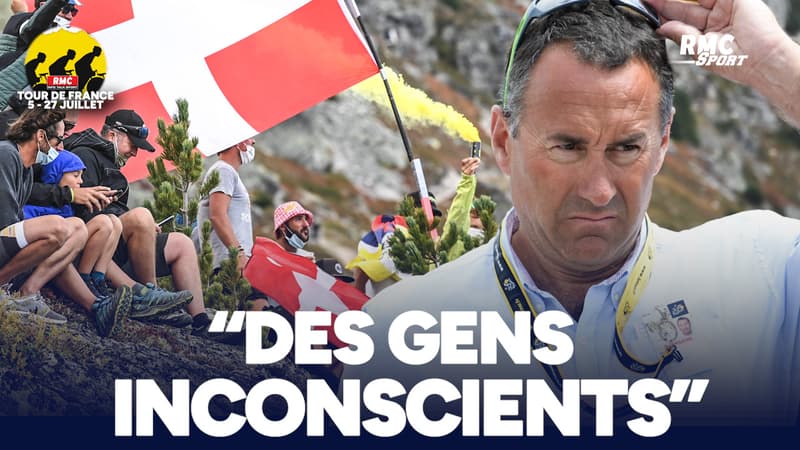 Tour de France Esperons moins d abrutis en montagne le coup de gueule de Gouvenou contre les fumigenes 2108795