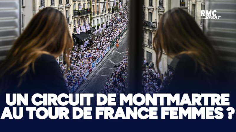 Tour de France F Un circuit de Montmartre au Tour de France femmes C est dans un coin de ma tete lache Marion Rousse 2117269