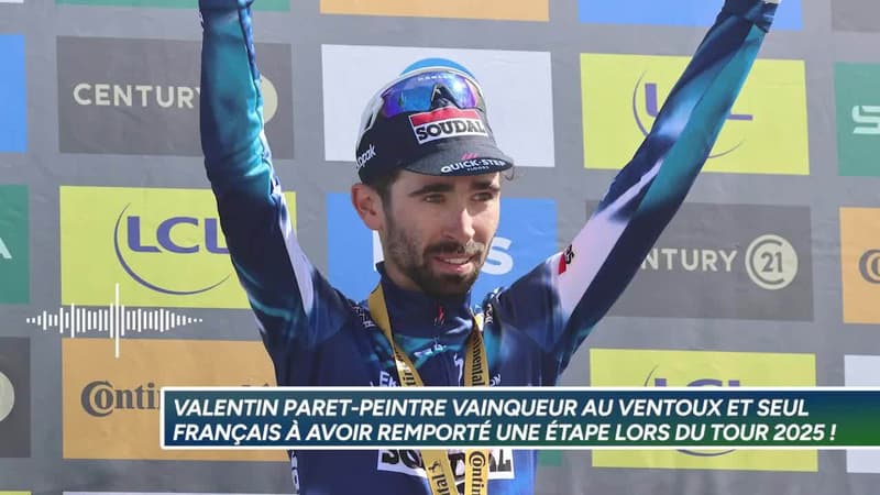 Tour de France Je ne pensais pas que c etait possible Valentin Paret Peintre revient sur sa victoire au Ventoux 2117243