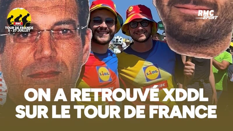 Tour de France On a retrouve XDDL sur le Tour de France en pancarte 2113330