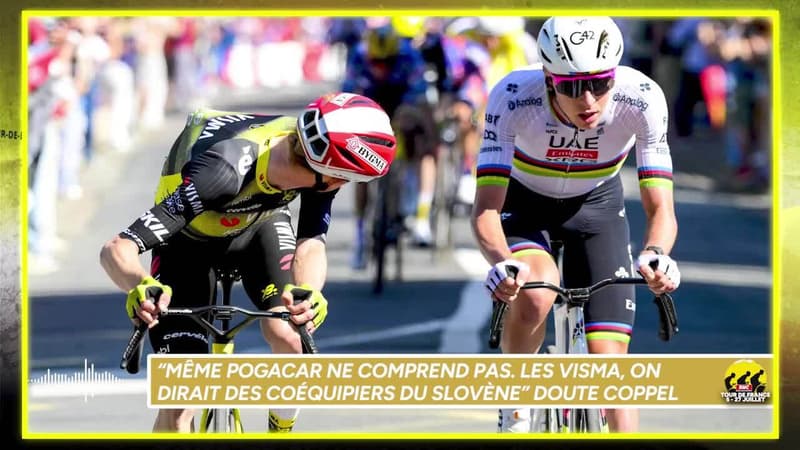 Tour de France Visma On dirait des coequipiers de Pogacar Coppel doute de la tactique de Vingegaard 2110645