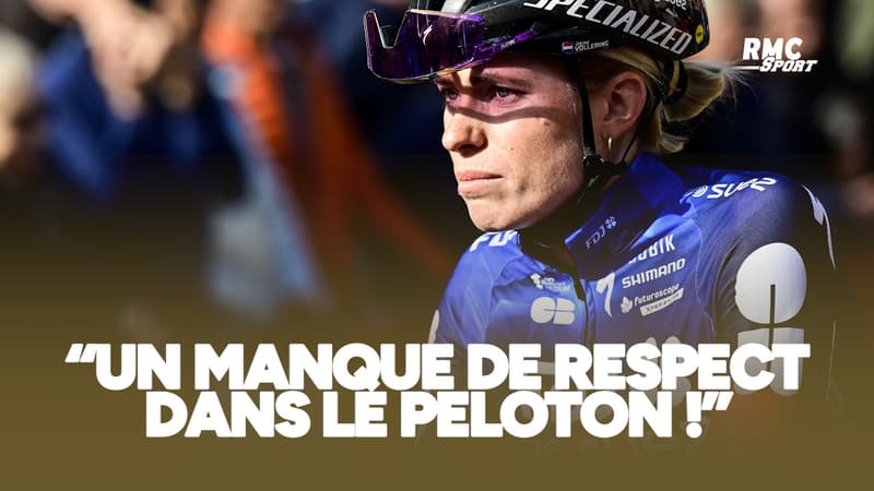 Tour de France femmes E3 Chute de Vollering le manager de FDJ Suez denonce un manque de respect dans le peloton 2116836
