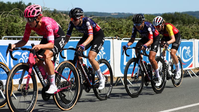 Cedrine Kerbaol devant Juliette Labous aux championnats de France le 28 juin 2025 2118262