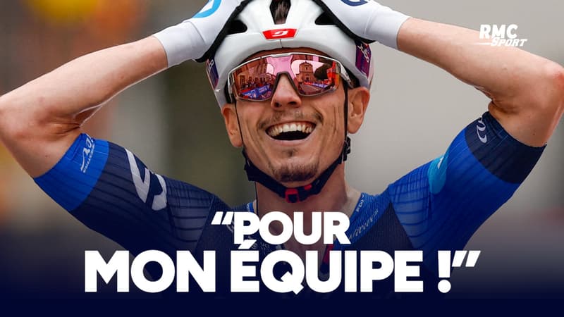 Cyclisme Je suis alle chercher ce maillot pour mon equipe Gaudu nouveau maillot rouge de la Vuelta 2127370