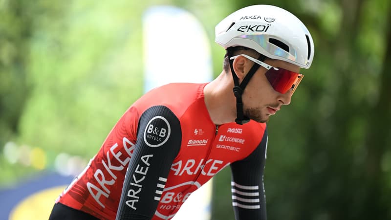 Kevin Vauquelin lors de la 20e etape du Tour de France entre Nantua et Pontarlier le 26 juillet 2025 2117392