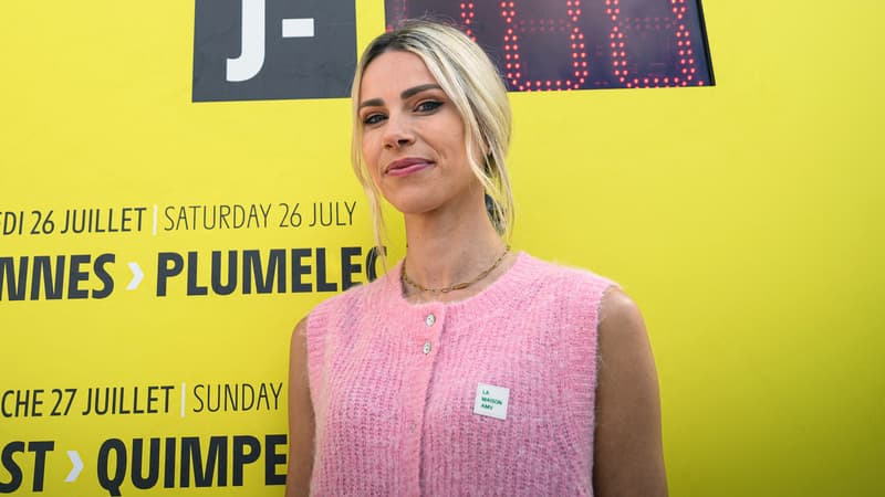 La directrice du Tour de France Marion Rousse le 17 avril 2025 2118462