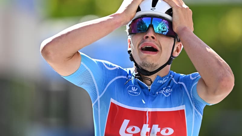 Le Belge Arnaud De Lie sur le Renewi Tour 24 aout 2025 2129820
