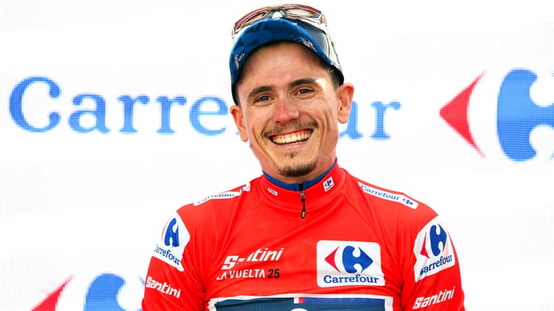 Le Francais David Gaudu leader de la Vuelta apres la quatrieme etape 27 aout 2025 2127723