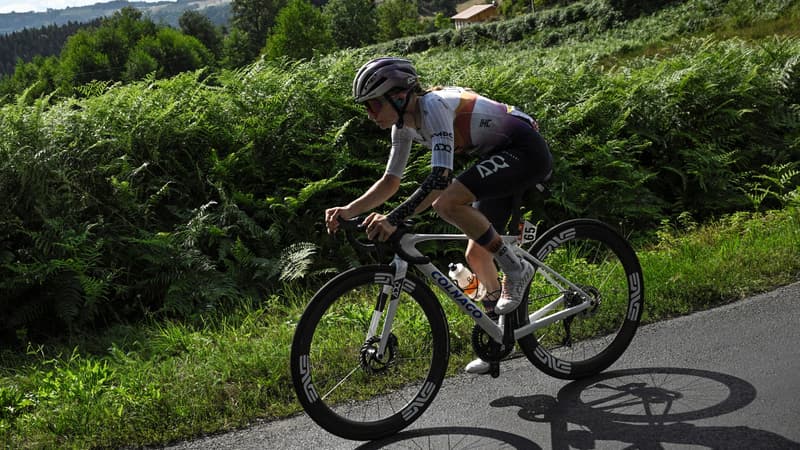 Maeva Squiban lors de la quatrieme edition du Tour de France cycliste feminin le 31 juillet 2025 2117986