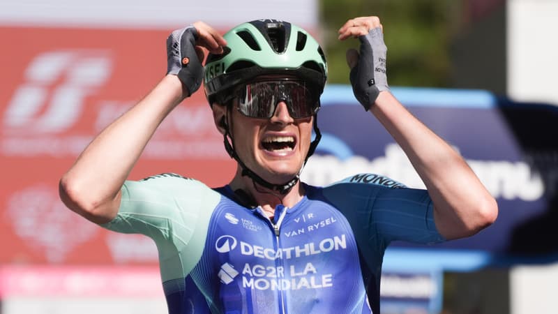 Nicolas Prodhomme remporte la 19e etape du Giro le 30 05 2025 2089772