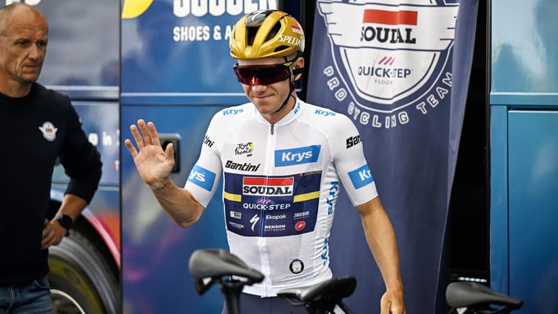 Remco Evenepoel le 19 juillet 2025 lors de la 14e etape du Tour de France 2113731