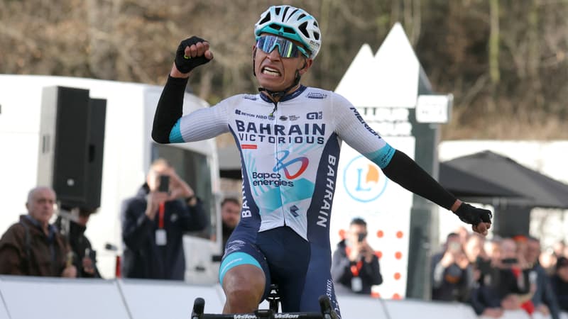 Santiago Buitrago vainqueur de la 4e etape de Paris Nice le 06 03 2024 1819970