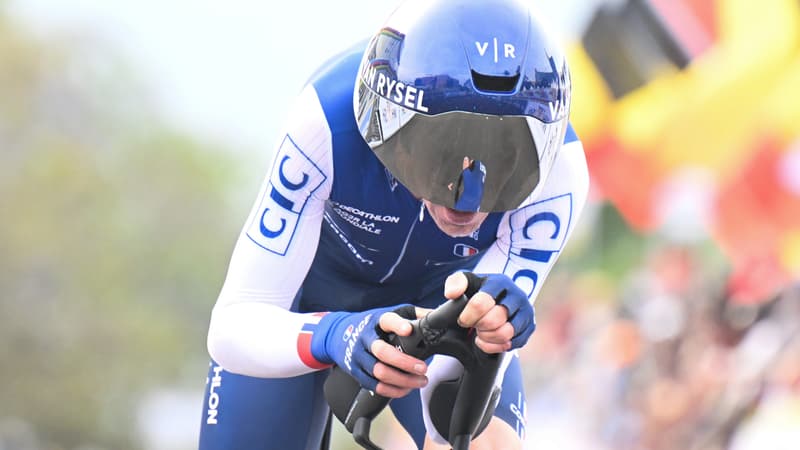 Bruno Amirail sur le contre la montre individuel des championnats du monde de cyclisme le 21 septembre 2025 2143275