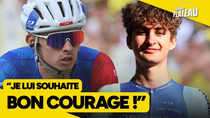 Cyclisme Gregoire souhaite bon courage a Seixas pour gerer la pression mediatique et les attentes 2134181