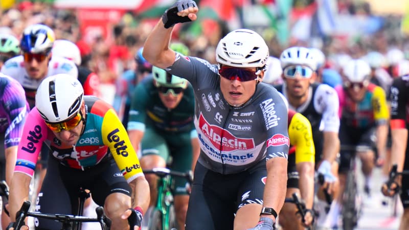 Jasper Philipsen vainqueur de la 8e etape de la Vuelta 2025 a Saragosse 2136585