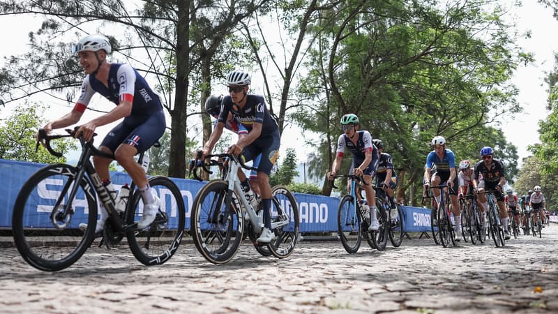 La course U23 des championnats du monde de cyclisme a Kigali Rwanda le 26 septembre 2025 2144797