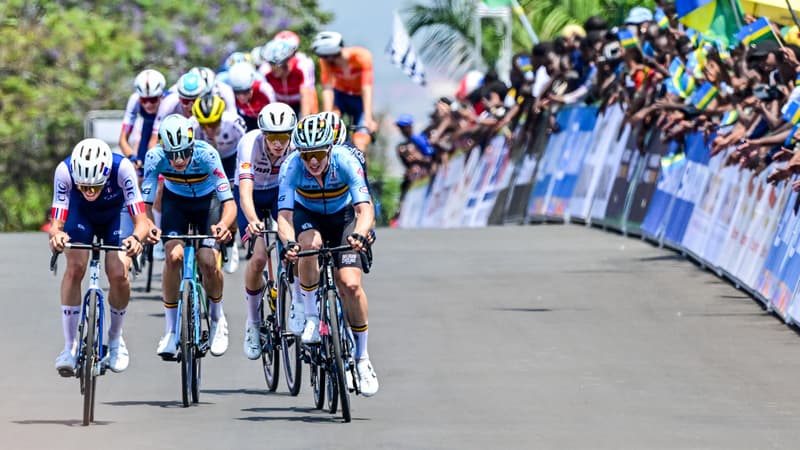 La course juniors hommes des Mondiaux de cyclisme a Kigali Rwanda le 26 septembre 2025 2144684