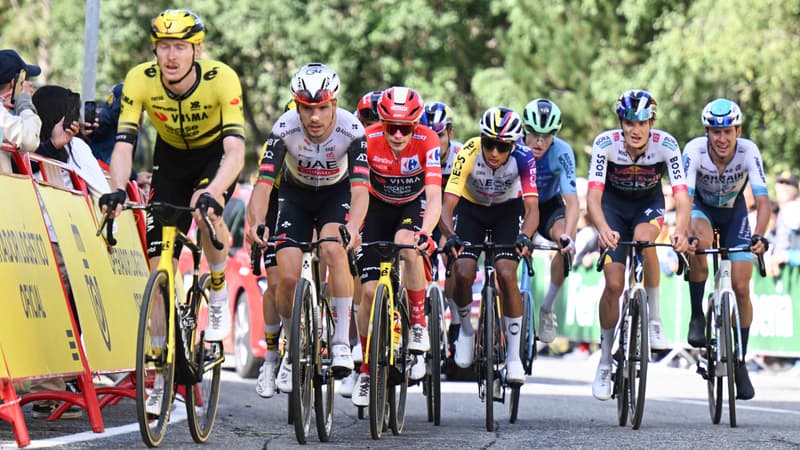 Les coureurs de la Vuelta le 28 aout 2025 2132798