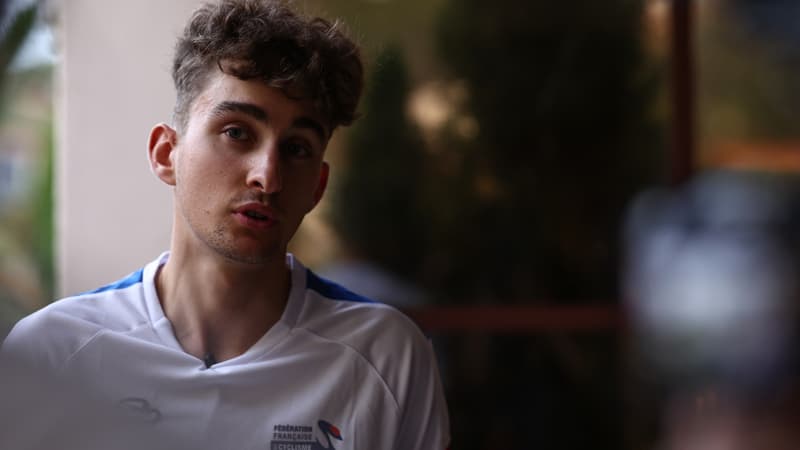 Paul Seixas en marge des Mondiaux de cyclisme au Rwanda le 20 septembre 2025 2141559