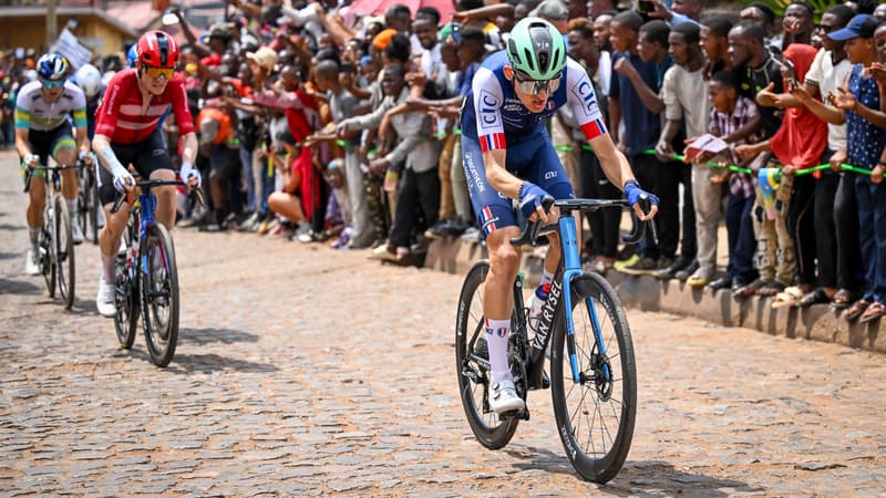 Paul Seixas lors de la course elite hommes des championnats du monde de cyclisme a Kigali Rwanda le 28 septembre 2025 2145561