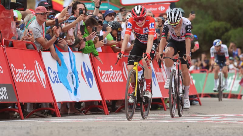 Vingegaard et Almeida lors de la 14e etape de la Vuelta le 06 09 2025 2133460 1