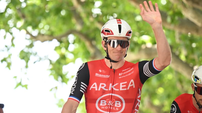 Arnaud Demare lors de la 17e etape du Tour de France le 23 juillet 2025 2152095