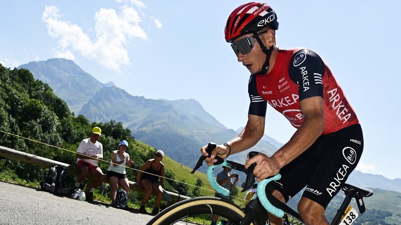 Clement Venturini le 18 juillet 2025 sur le Tour de France 2155753