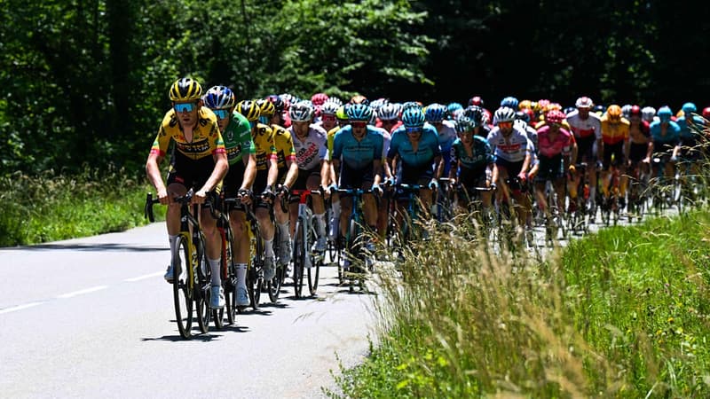 Cyclisme Le plateau de Solaison etait au programme du Criterium du Dauphine Libere en 2022 2159779
