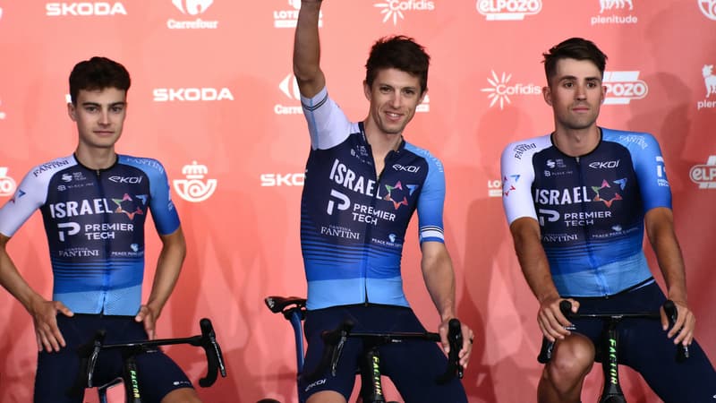 Des coureurs d Israel Premier Tech au depart de la Vuelta en aout 2025 2142990