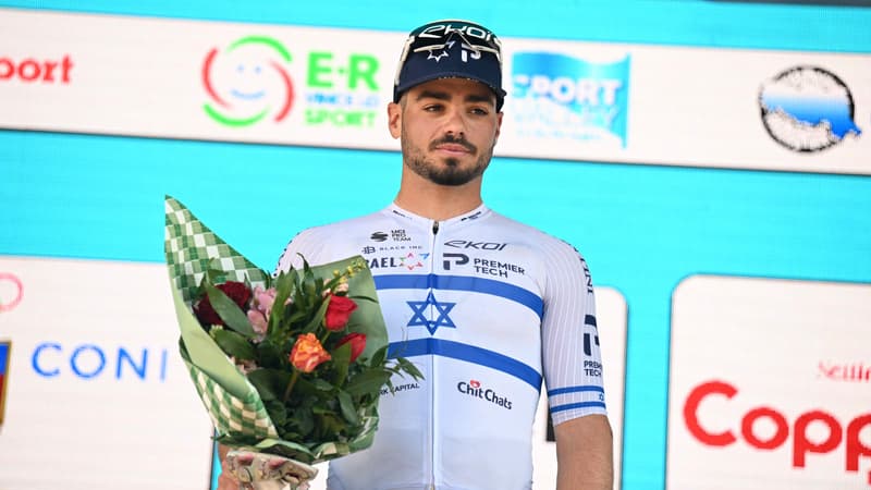 Oded Kogut sur la semaine internationale Coppi E Bartali le 25 mars 2025 2150502